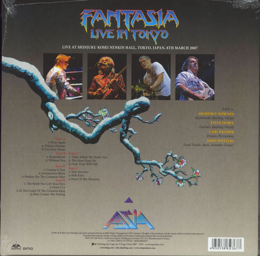 Asia Fantasia: Live In Tokyo - Sealed UK 3-LP vinyl record set (Triple LP Album) 4050538823677