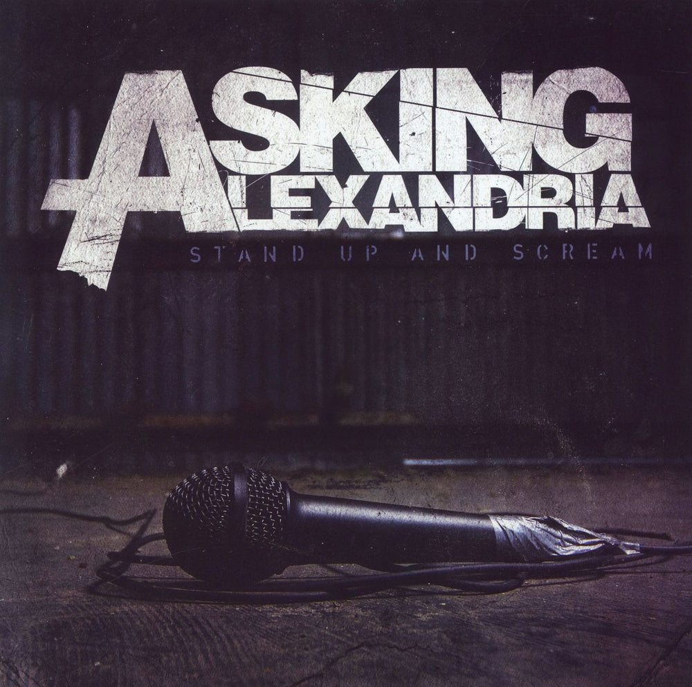 Asking Alexandria Stand Up and Scream - Blue Opaque Vinyl US vinyl LP album (LP record) SUM-043