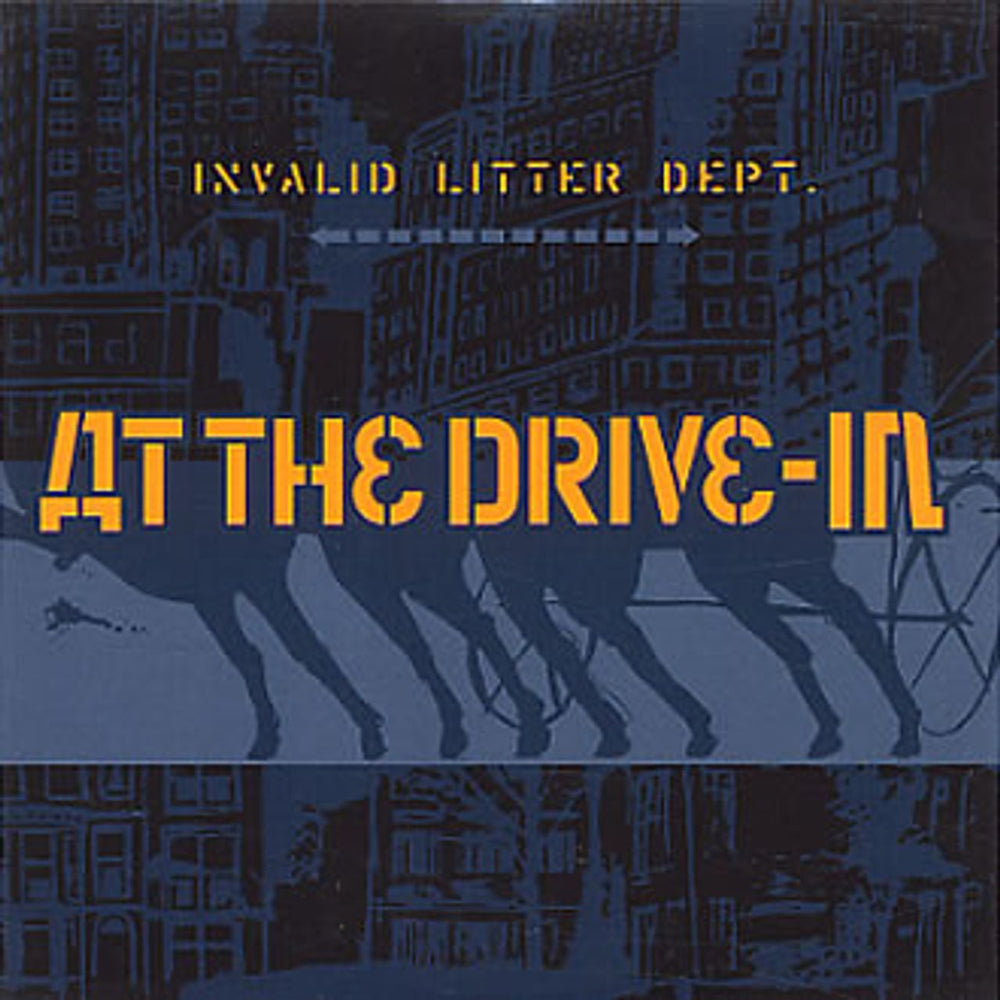 At The Drive-In Invalid Litter Dept UK CD single (CD5 / 5") VUSDX193