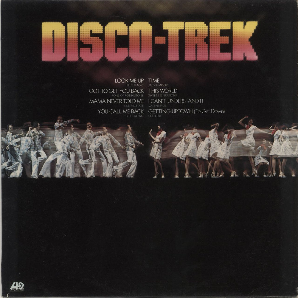 Atlantic Records Disco-Trek UK vinyl LP album (LP record) K30056