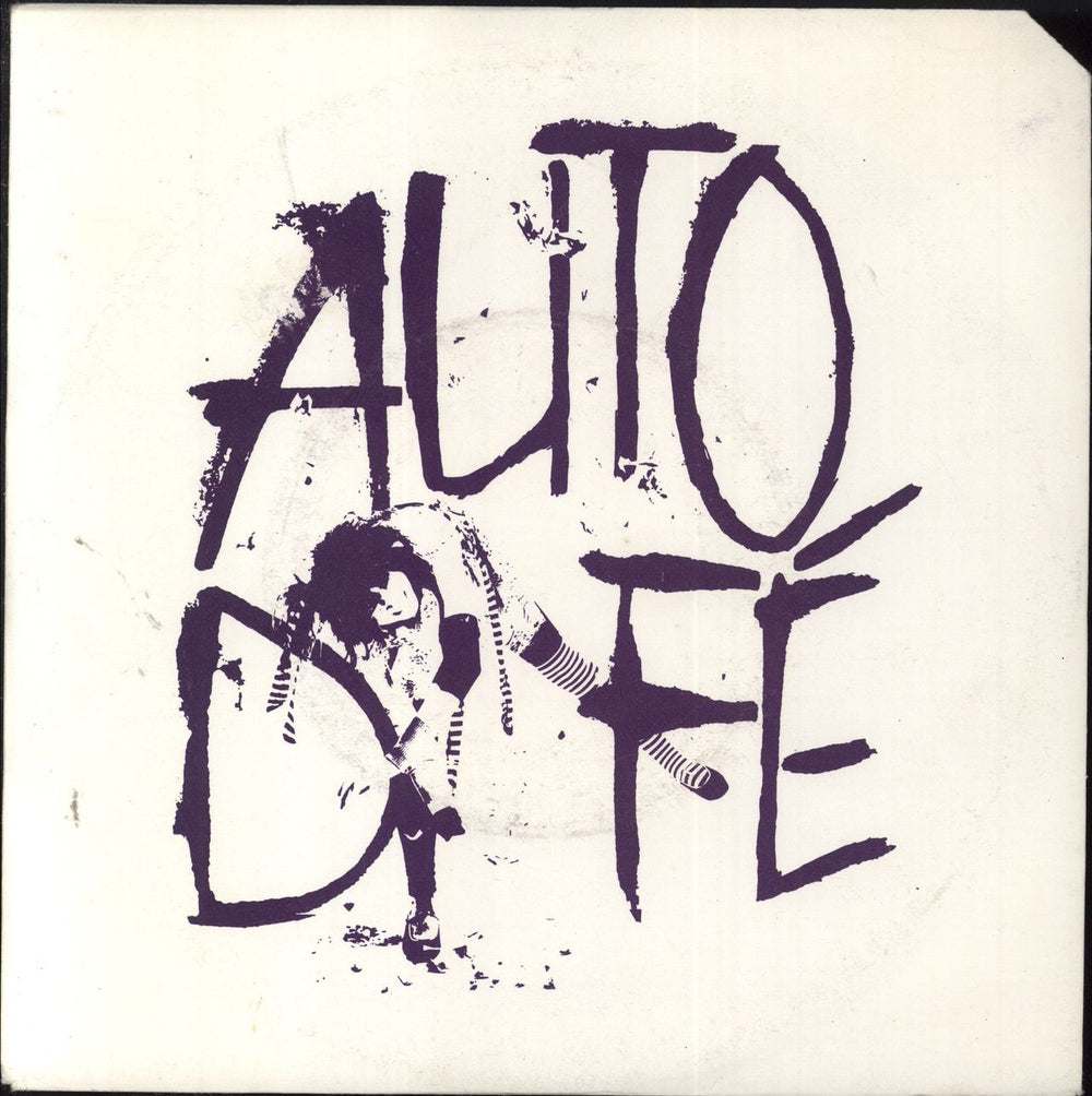 Auto Da Fe November November UK 7" vinyl single (7 inch record / 45) REWIND13
