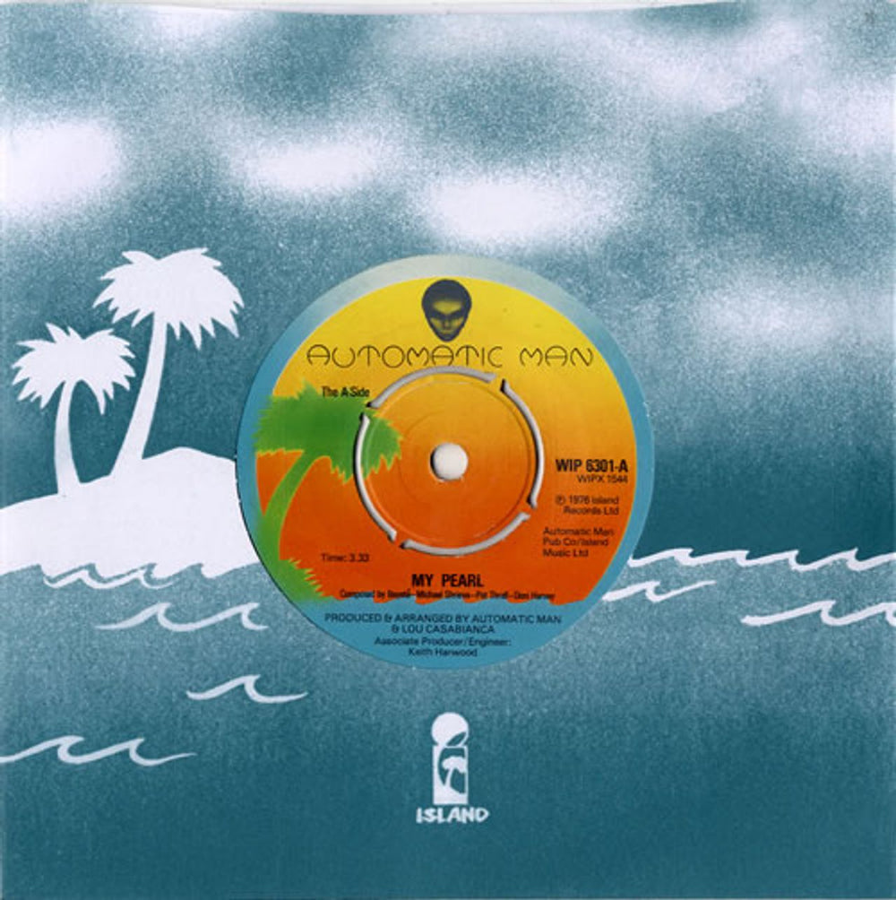Automatic Man My Pearl UK 7" vinyl single (7 inch record / 45) WIP6301