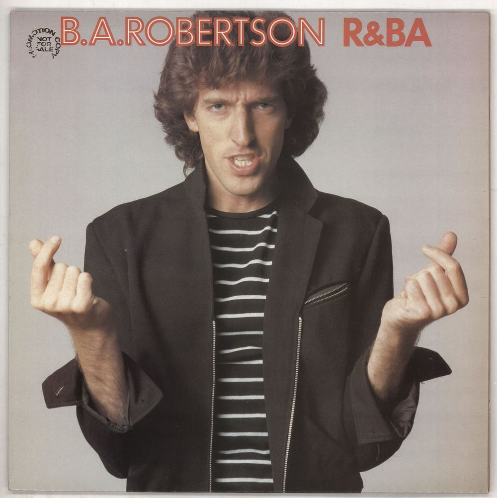 B. A. Robertson R&BA UK vinyl LP album (LP record) K52383