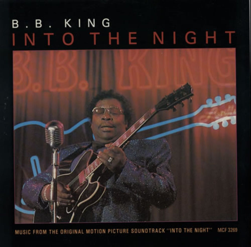 B B King Into The Night UK 12" vinyl single (12 inch record / Maxi-single) MCAT947