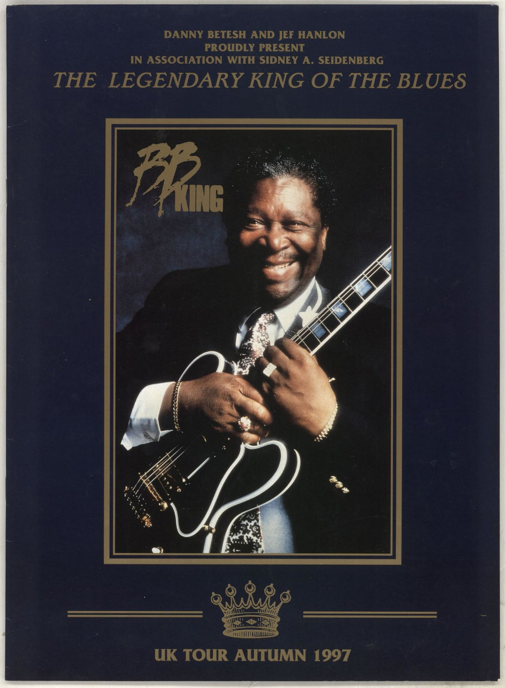 B B King UK Tour 1997 UK tour programme TOUR PROGRAMME