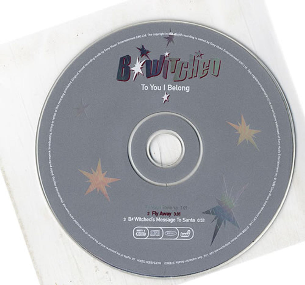 B*Witched To You I Belong UK CD single (CD5 / 5") B54C5TO146406