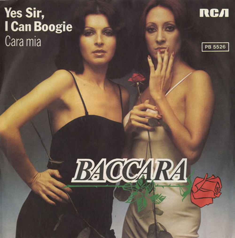 Baccara Yes Sir, I Can Boogie German 7" vinyl single (7 inch record / 45) PB5526