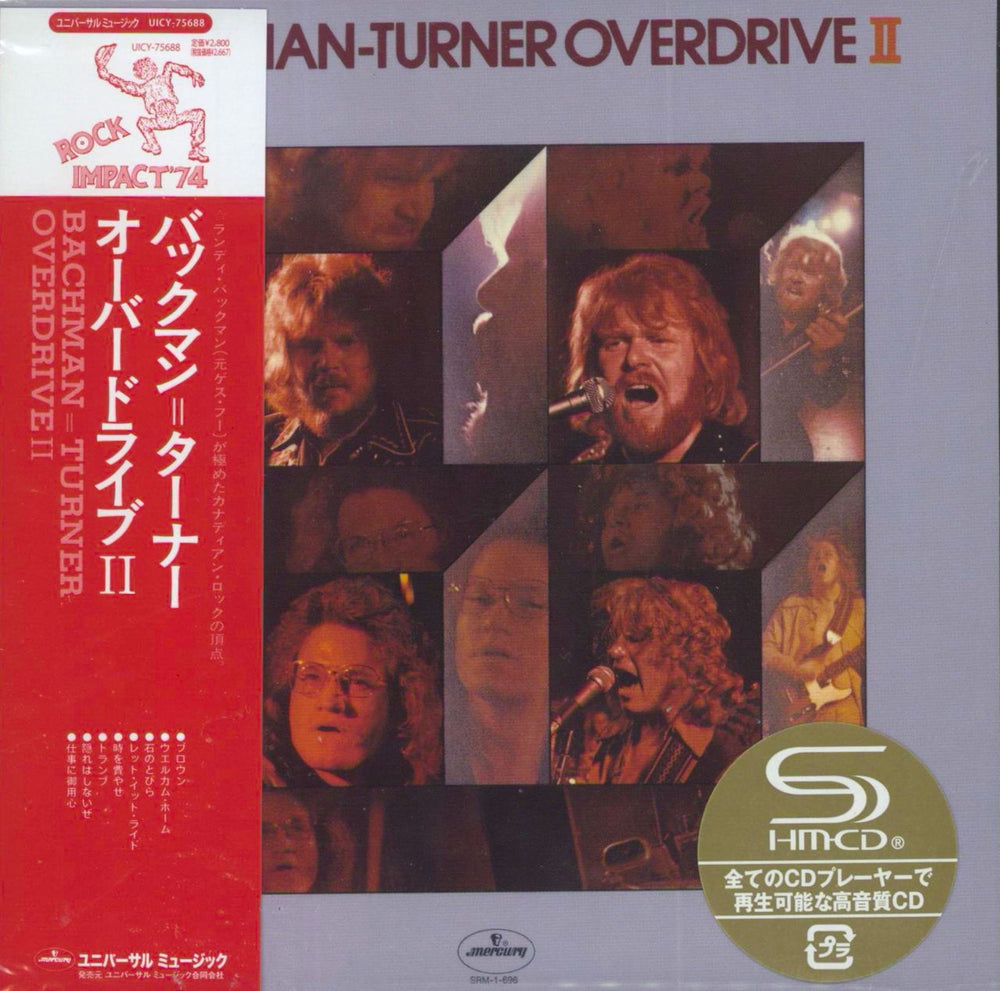 Bachman Turner Overdrive Bachman-Turner Overdrive II Japanese SHM CD UICY-75688