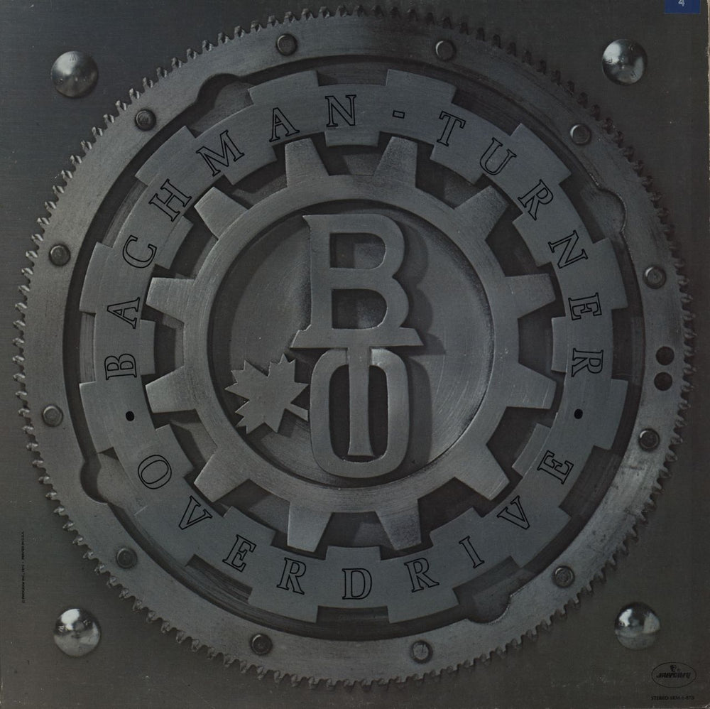 Bachman Turner Overdrive Bachman Turner Overdrive UK vinyl LP album (LP record) 6499509