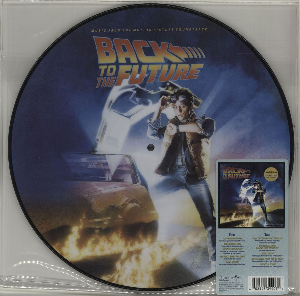 Back To The Future Back To The Future US picture disc LP (vinyl picture disc album) 357382