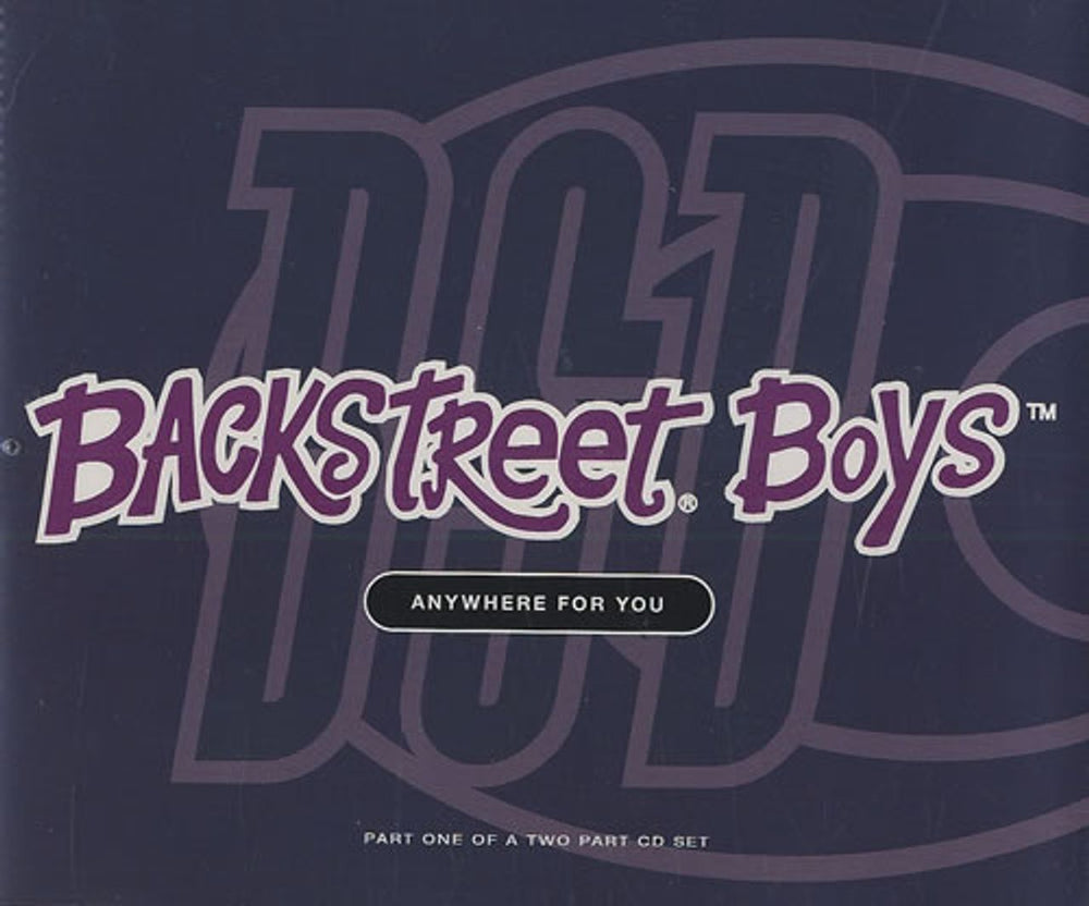 Backstreet Boys Anywhere For You - Part 1 UK CD single (CD5 / 5") JIVECD416