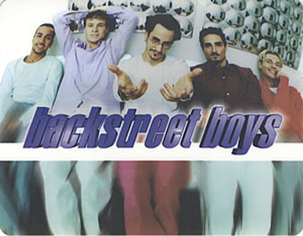 Backstreet Boys Mouse Mat Sticker Canadian Promo memorabilia MOUSE MAT STICKER