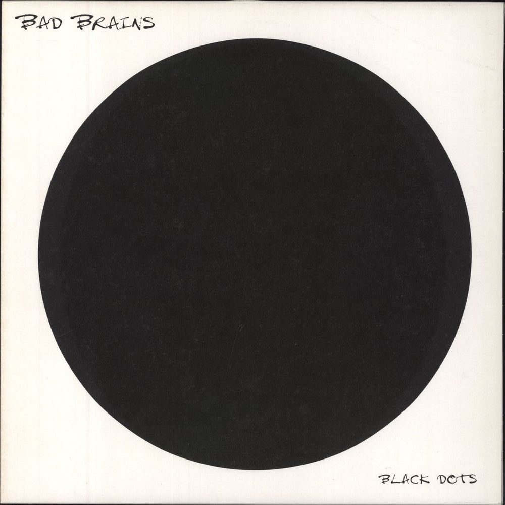 Bad Brains Black Dots - White Vinyl UK vinyl LP album (LP record) B0027113-01