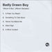 Badly Drawn Boy About A Boy Album Sampler UK Promo CD-R acetate CDR ACETATE