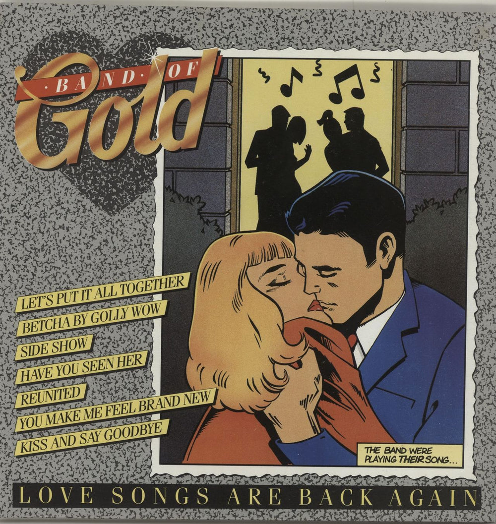 Band Of Gold Love Songs Are Back Again + P/s UK 7" vinyl single (7 inch record / 45) RCA428