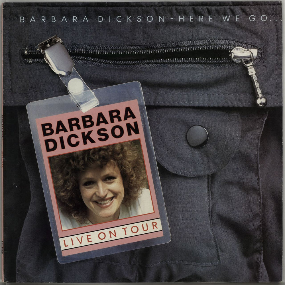 Barbara Dickson Here We Go UK vinyl LP album (LP record) EPC25086