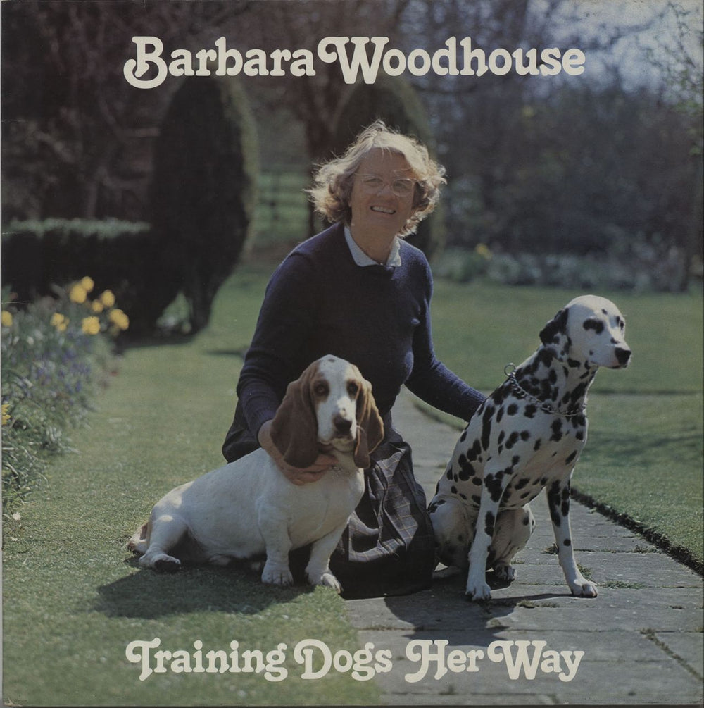 Barbara Woodhouse Training Dogs Her Way UK vinyl LP album (LP record) WW5085