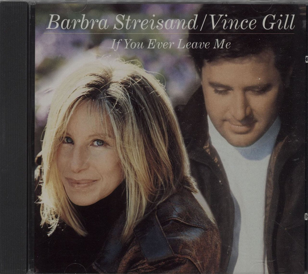 Barbra Streisand If You Ever Leave Me US Promo CD single (CD5 / 5") CSK42713