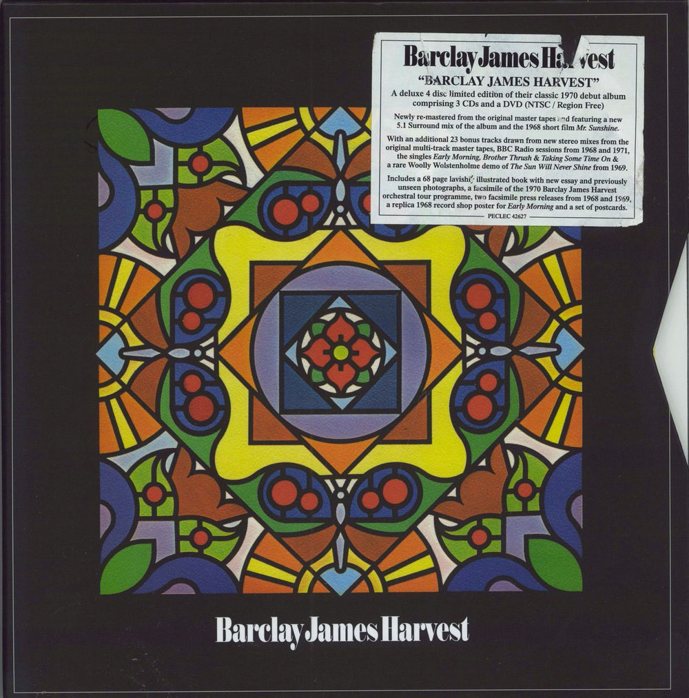 Barclay James Harvest Barclay James Harvest: Deluxe Box Set UK 3-disc CD/DVD Set BJH3DBA791230