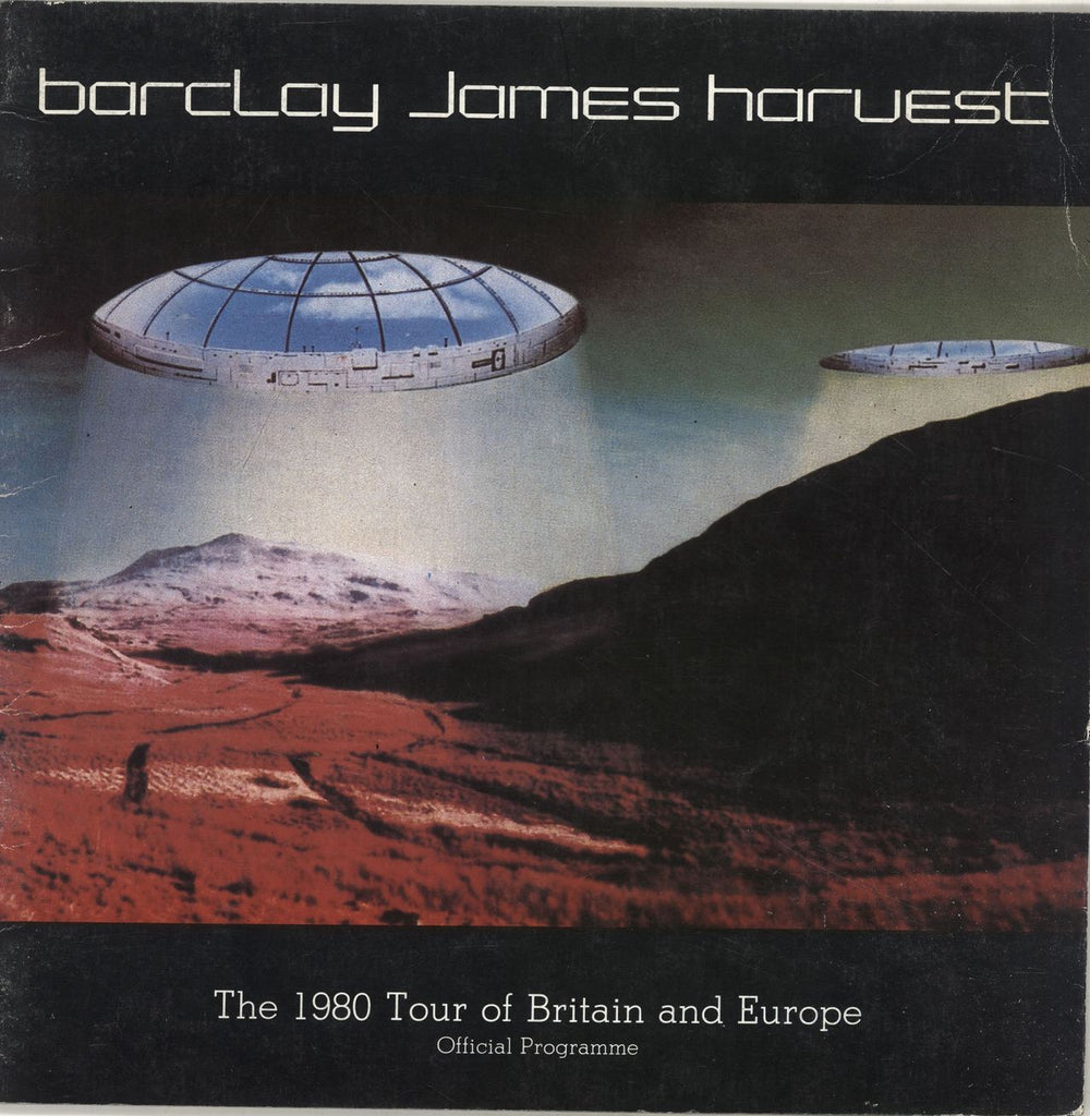 Barclay James Harvest The 1980 Tour of Britain & Europe UK tour programme TOUR PROGRAMME