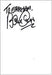 Barry Cryer Autograph On Plain Card UK memorabilia SIGNED CARD