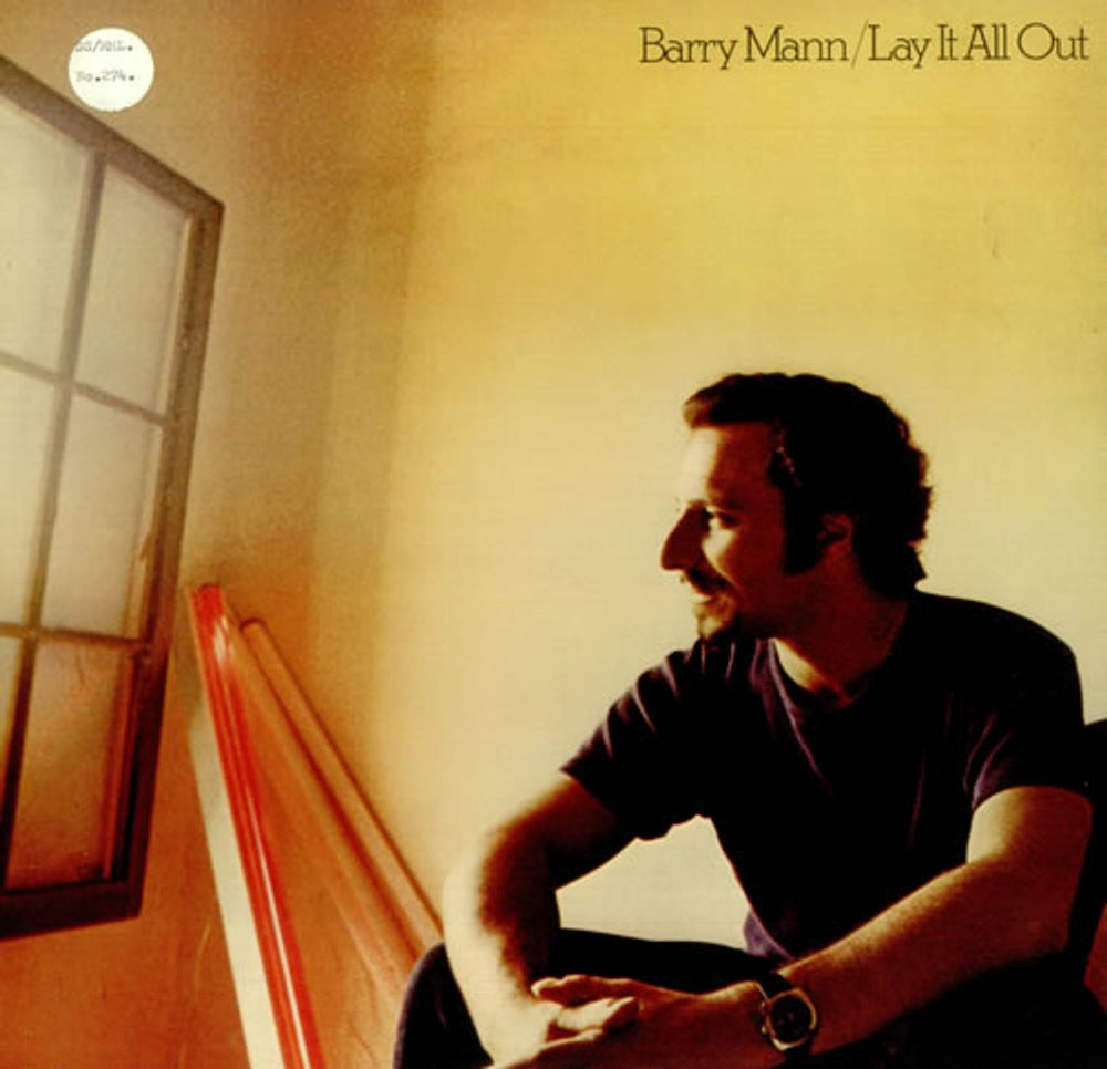 Barry Mann Lay It All Out UK vinyl LP album (LP record) 64805