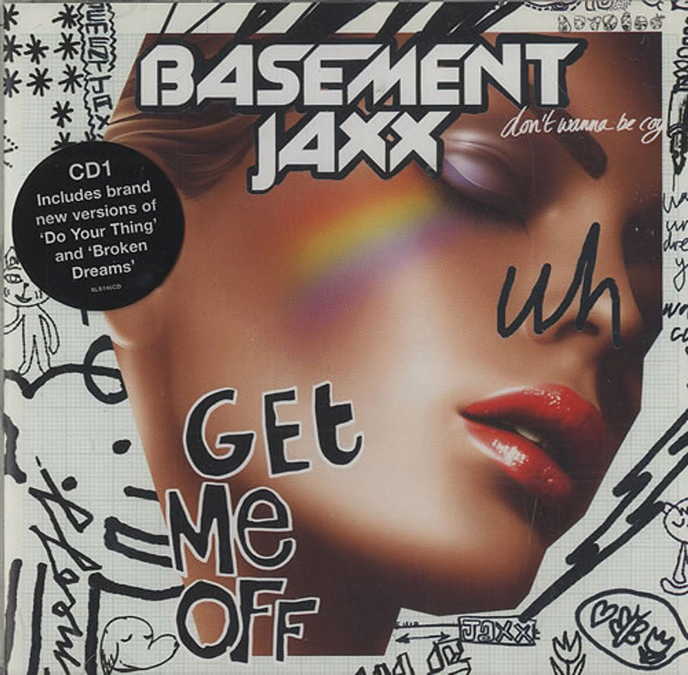 Basement Jaxx Get Me Off UK CD single (CD5 / 5") XLS146CD