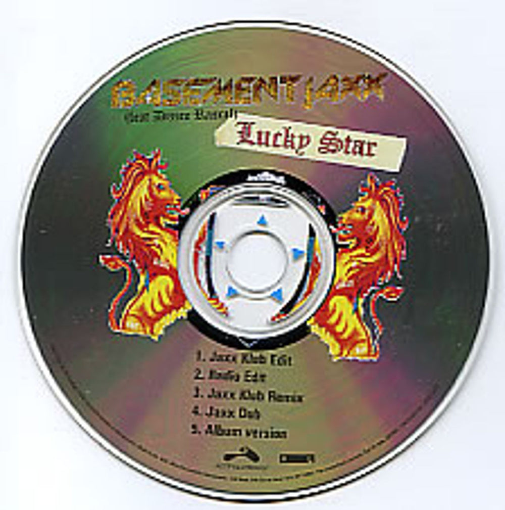 Basement Jaxx Lucky Star US Promo CD single (CD5 / 5") ASW18253