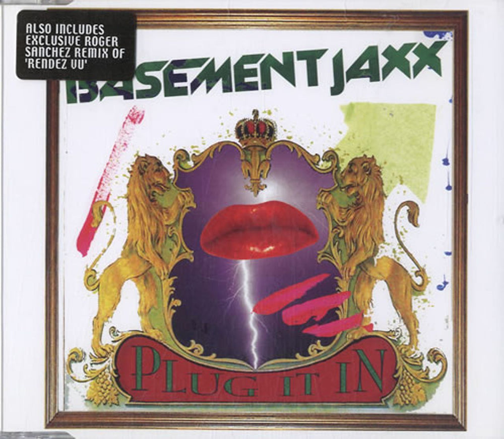 Basement Jaxx Plug It In UK CD single (CD5 / 5") XLS180CD