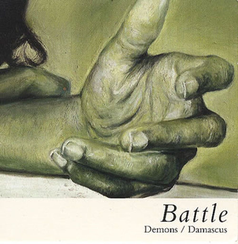 Battle Demons/Damascus UK 3" CD single (CD3) TRANS009B