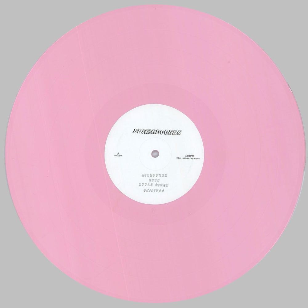 Beabadoobee Loveworm - Pink Vinyl US 12" vinyl single (12 inch record / Maxi-single) 4GI12LO822644