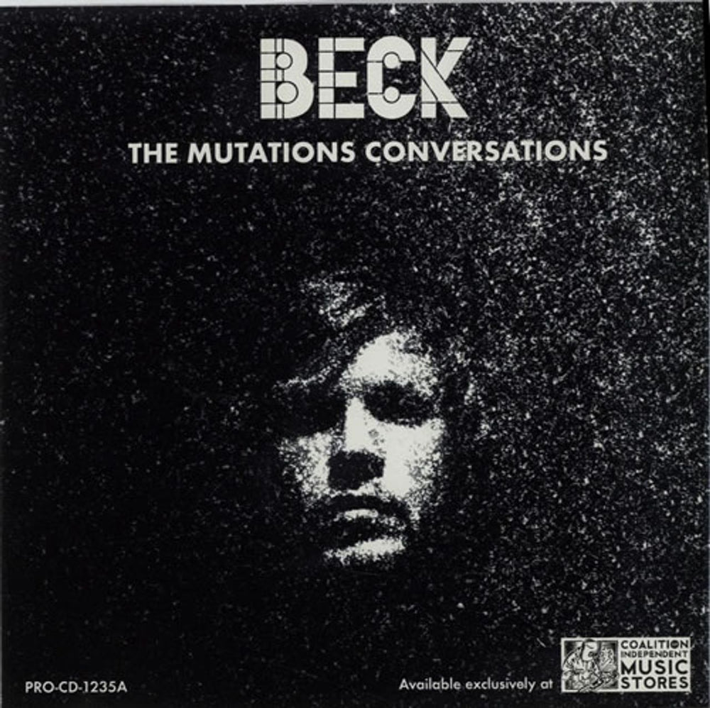 Beck The Mutations Conversations US Promo CD album (CDLP) PRO-CD-1235