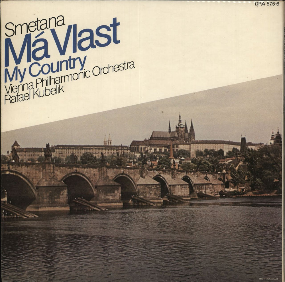 Bedrich Smetana Má Vlast UK 2-LP vinyl record set (Double LP Album)