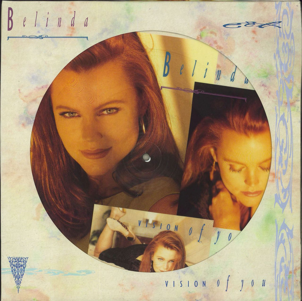 Belinda Carlisle Vision Of You UK 12" vinyl picture disc (12 inch picture record) VSTY1264