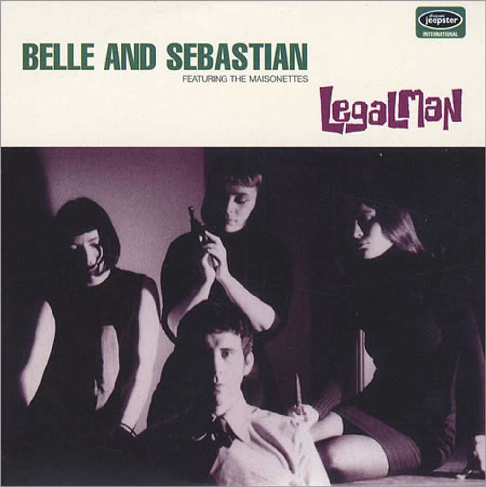 Belle & Sebastian Legal Man UK Promo CD single (CD5 / 5") JPRCDS018P