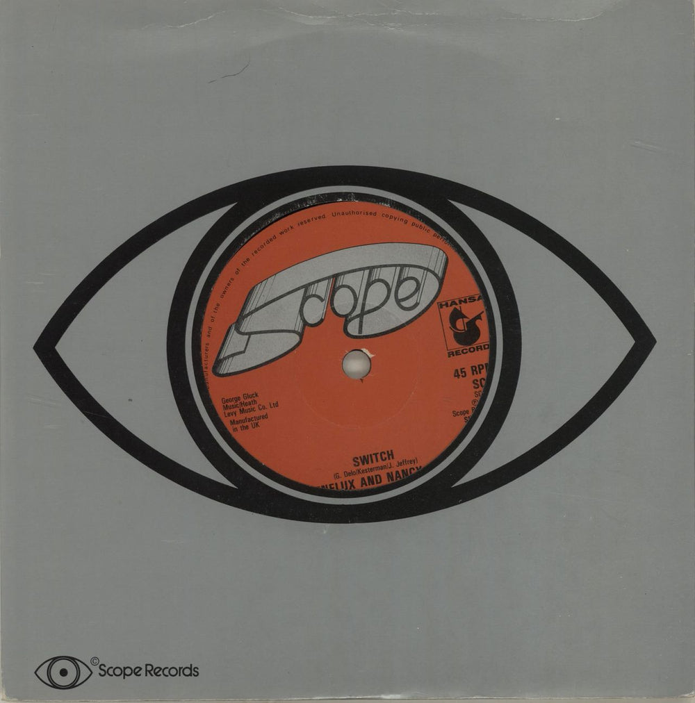 Benelux And Nancy Dee Switch UK 7" vinyl single (7 inch record / 45) SC4