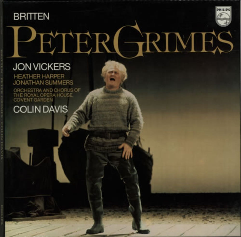 Benjamin Britten Britten Peter Grimes Vickers At The Royal Opera House Dutch Vinyl Box Set 6769014