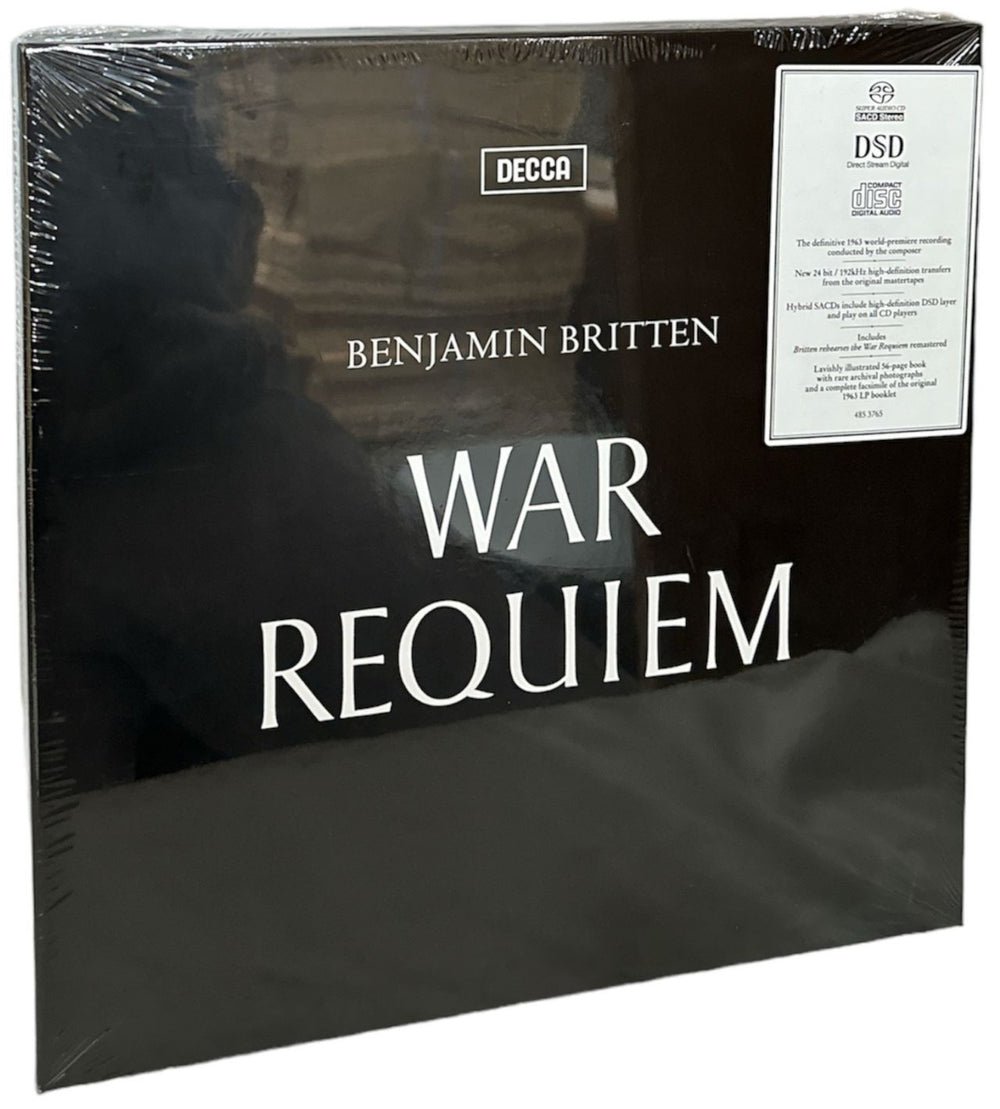 Benjamin Britten War Requiem + Hype Sticker Italian 2 CD album set (Double CD) 4853765