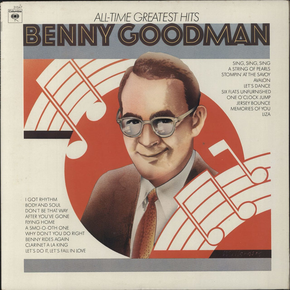 Benny Goodman All-Time Greatest Hits US 2-LP vinyl record set (Double LP Album) PG-31547
