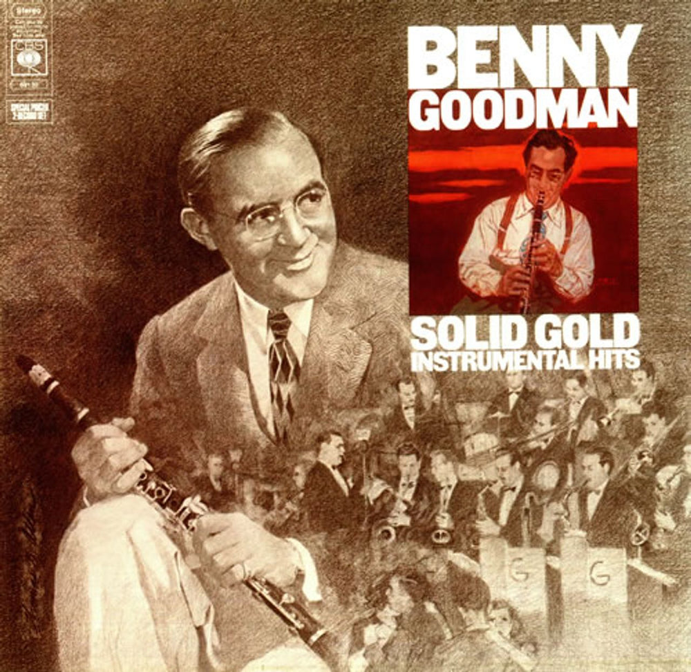 Benny Goodman Solid Gold Instrumental Hits UK 2-LP vinyl record set (Double LP Album) 88130