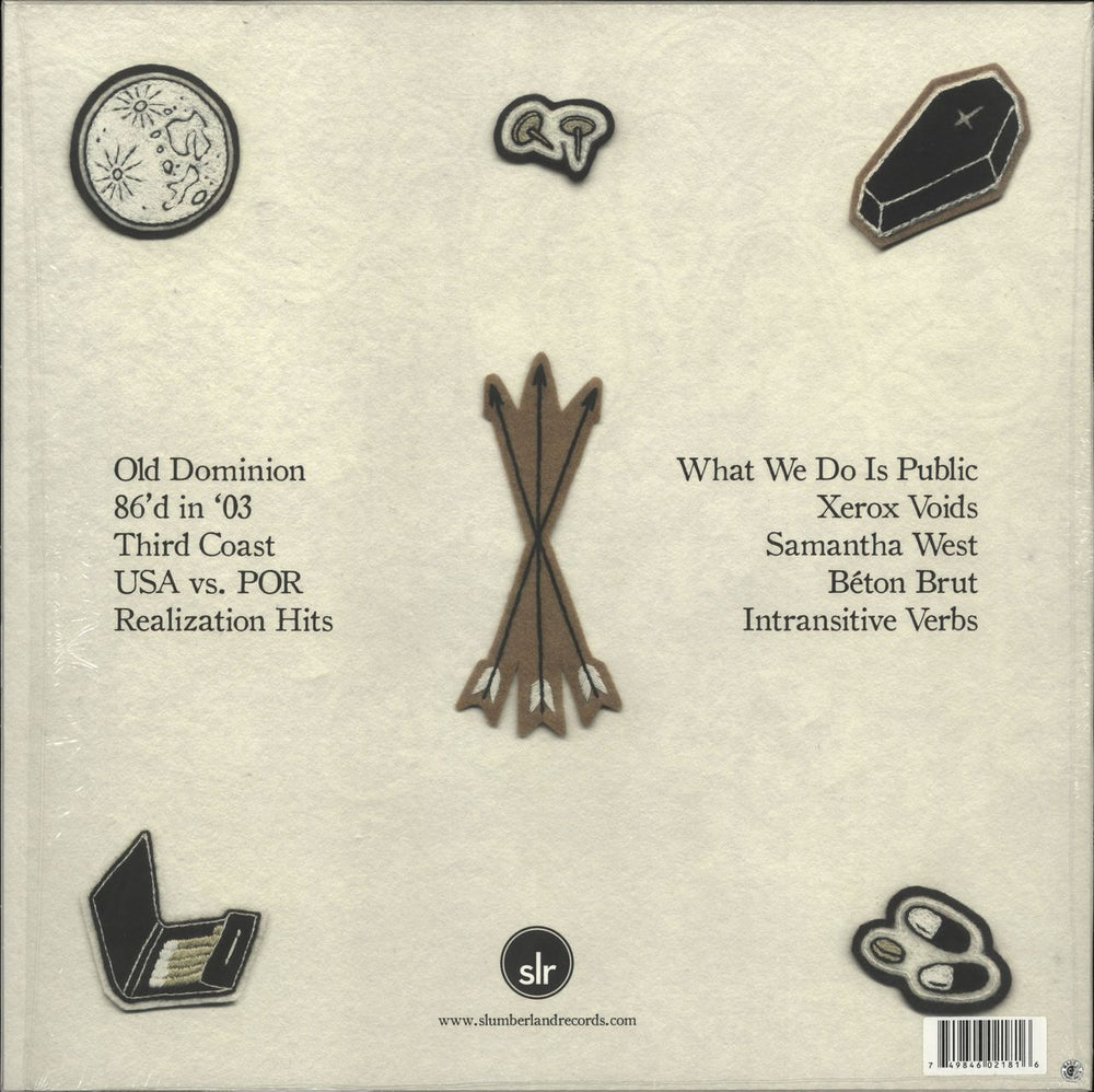 Bent Shapes  Wolves Of Want - Bone & Pink UK vinyl LP album (LP record) 749846021816