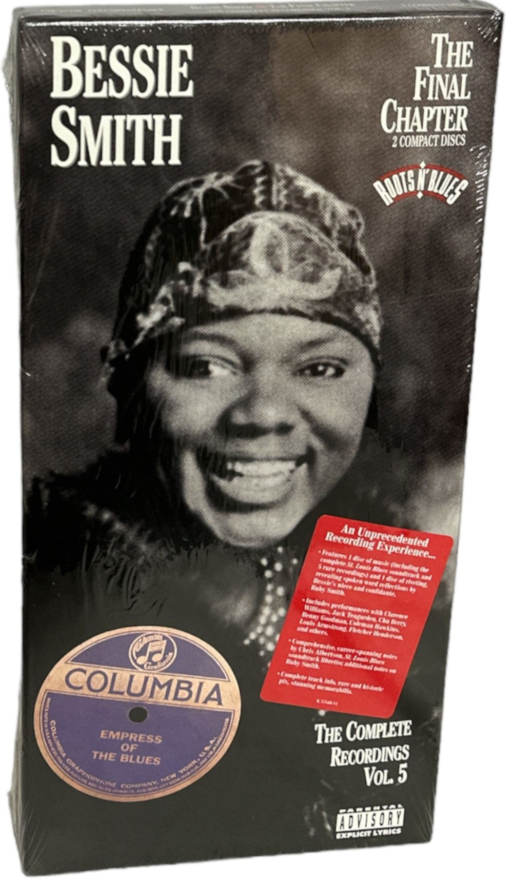 Bessie Smith The Complete Recordings Vol. 5 - The Final Chapter - Sealed US CD Album Box Set C2K57546