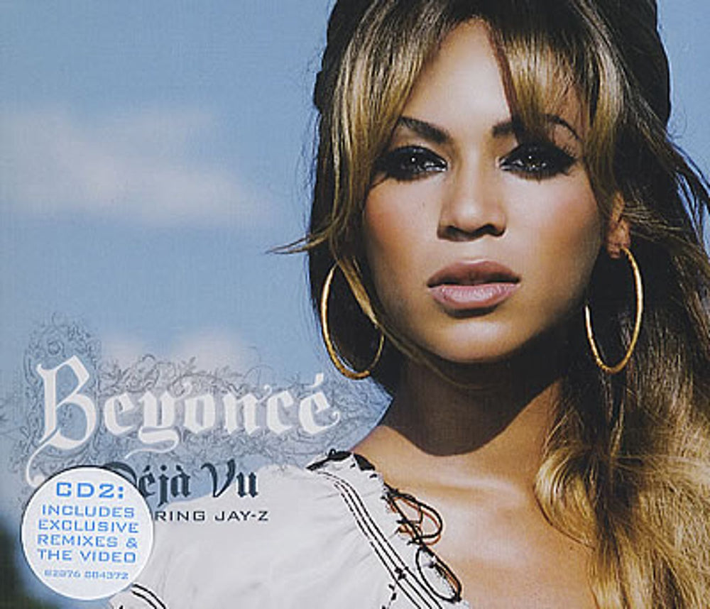 Beyoncé Deja Vu UK 2-CD single set (Double CD single) BYK2SDE368541