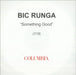 Bic Runga Something Good UK Promo CD-R acetate CD-R ACETATE