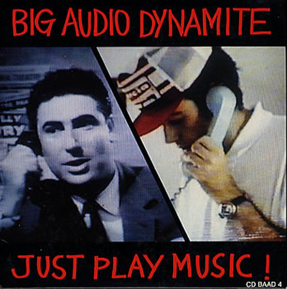 Big Audio Dynamite Just Play Music UK CD single (CD5 / 5") CDBAAD4