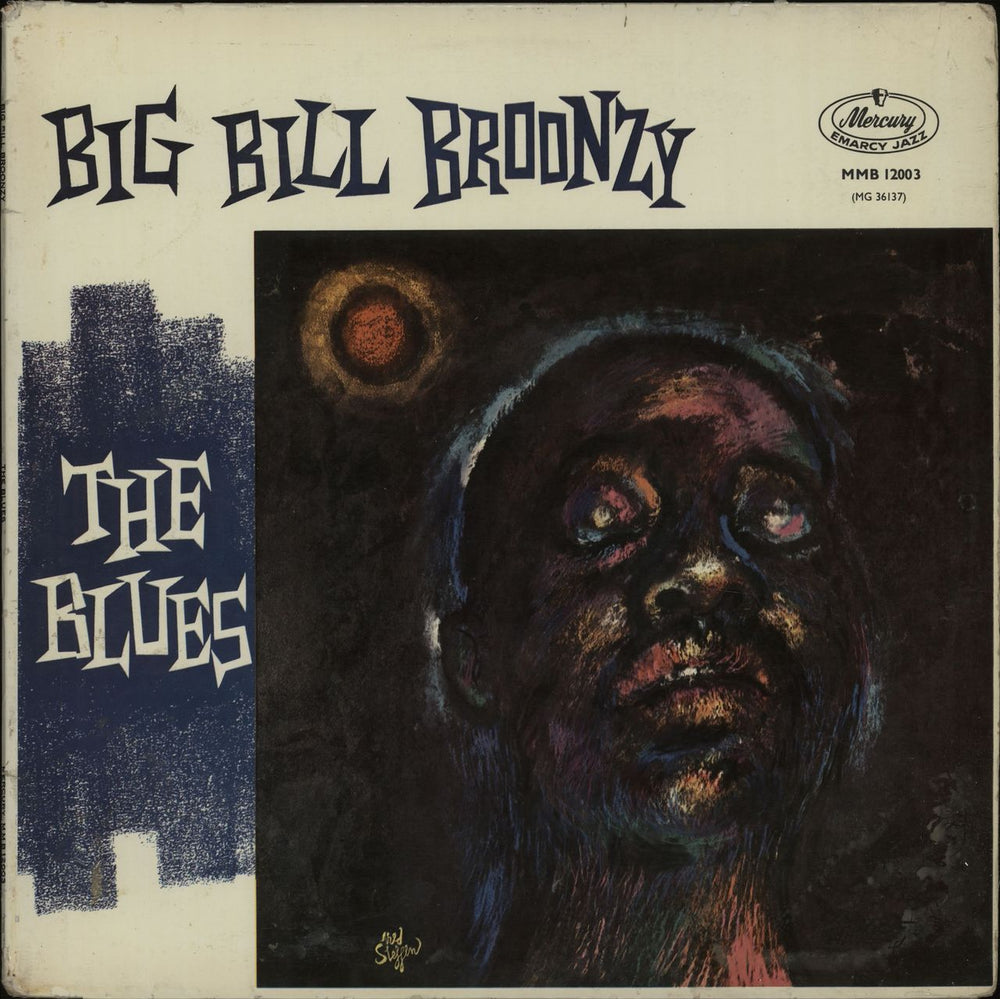 Big Bill Broonzy The Blues UK vinyl LP album (LP record) MMB12003