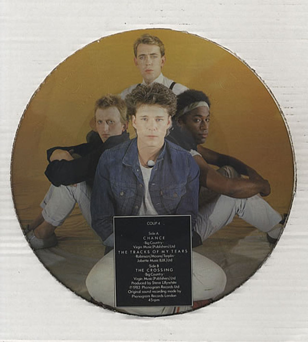 Big Country Chance UK 12" vinyl picture disc (12 inch picture record) BIG2PCH08388