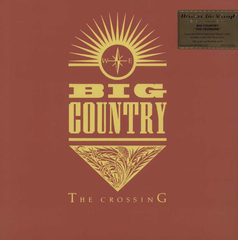 Big Country The Crossing: Expanded Edition - 180 Gram - Sealed UK 2-LP vinyl record set (Double LP Album) MOVLP2261