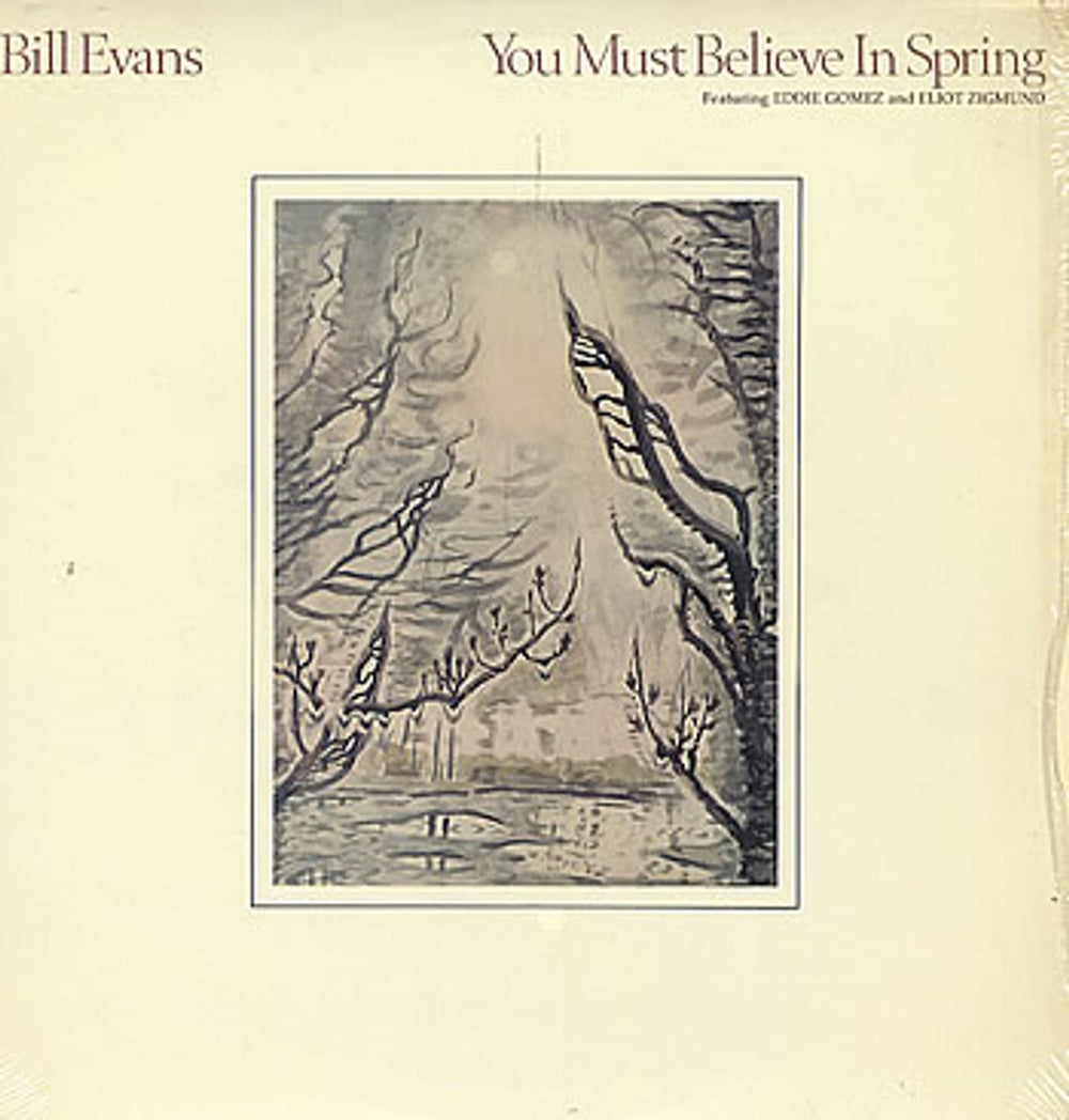 Bill Evans (Piano) You Must Believe In Spring US vinyl LP album (LP record) HS3504