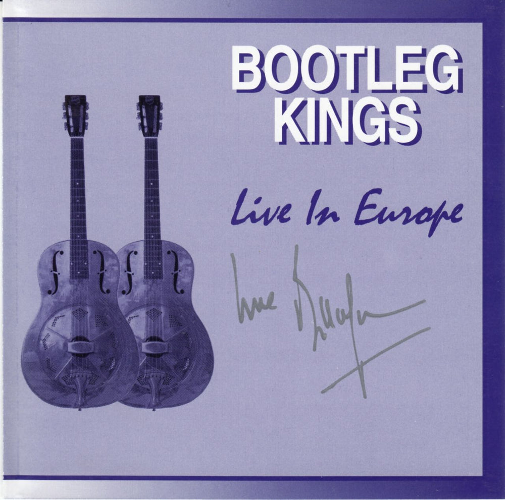 Bill Wyman Live In Europe - Autographed UK CD album (CDLP) RIPCD001